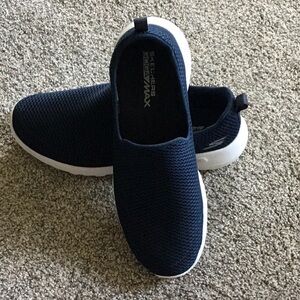 Skechers Blue Athletic Shoes Slip-On Comfort